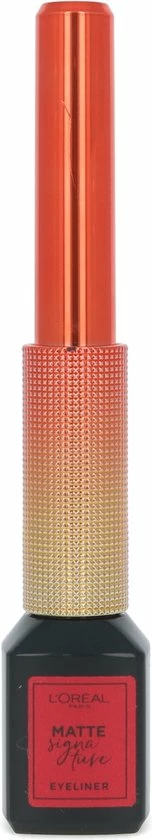 L’Oréal Paris Paris Electric Nights Superliner Matte Signature Eyeliner - Limited Edition – 11 Red Signature – Rood 1 L’Oréal Paris Paris Electric Nights Superliner Matte Signature Eyeliner - Limited Edition – 11 Red Signature – Rood