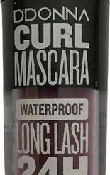 D'Donna - Curl Mascara - Paars - Waterproof - 1 Flesje Met 8 Gram Inhoud
