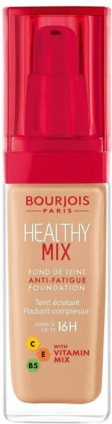 Bourjois Healthy Mix Foundation - 55 Dark Beige 9 Bourjois Healthy Mix Foundation - 55 Dark Beige - Afbeelding 9