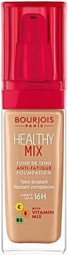Bourjois Healthy Mix Foundation - 55 Dark Beige 7 Bourjois Healthy Mix Foundation - 55 Dark Beige - Afbeelding 7