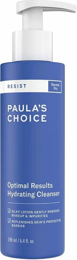 Paula's Choice Resist Anti-Aging Hydrating Gezichtsreiniger - Normale Tot Droge Huid - 190 Ml 1 Paula's Choice Resist Anti-Aging Hydrating Gezichtsreiniger - Normale Tot Droge Huid - 190 Ml