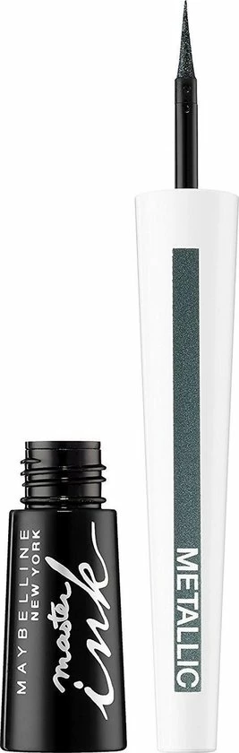 Maybelline Master Ink Metallic Eyeliner - 33 Glimmer Green 4 Maybelline Master Ink Metallic Eyeliner - 33 Glimmer Green - Afbeelding 4