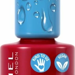 Rimmel London KIND & FREE Vegan Nagellak - 156 Poppy Pop Red