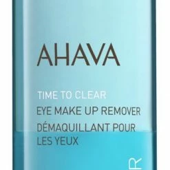 AHAVA Oogmake-up Remover – Verwijderd Waterproof Oogmake-up – Houdt Het Gebied Om Het Oog Zacht – Veilig Voor De Gevoelige Huid En Voor Lensdragers – VEGAN – Alcohol- En Parabenenvrij – Parfumvrij - 125ml