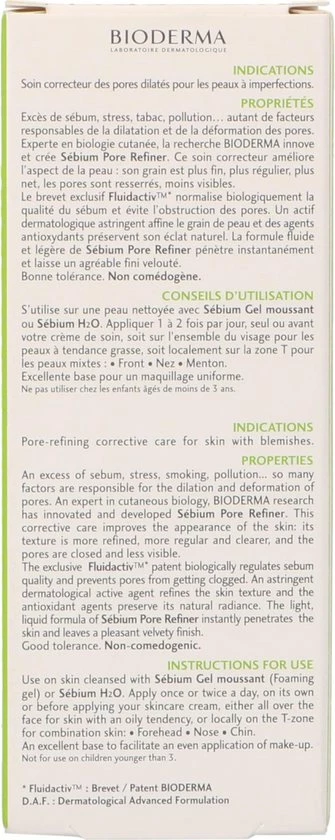 Bioderma - Sebium Pore Refiner 40 Ml 12 Bioderma - Sebium Pore Refiner 40 Ml - Afbeelding 12