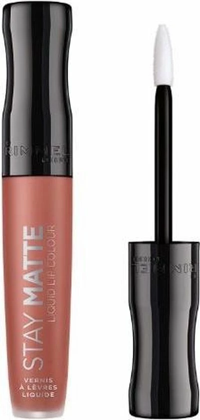 Rimmel London Rimmel Stay Matte Liquid Lip Colour - 700 Be My Baby - Lipgloss 7 Rimmel London Rimmel Stay Matte Liquid Lip Colour - 700 Be My Baby - Lipgloss - Afbeelding 7