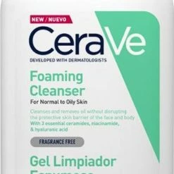 CeraVe - Foaming Cleanser - Reinigingsgel - Normale Tot Vette Huid - 1000 Ml