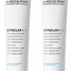 La Roche-Posay Effaclar K+ Dagcr Me - Vrij Van Zwarte Puntjes - 2x30ml