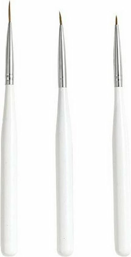 Merkloos Striper Nail-art Penseel, Nail-art Kwast. 1 Merkloos Striper Nail-art Penseel, Nail-art Kwast.