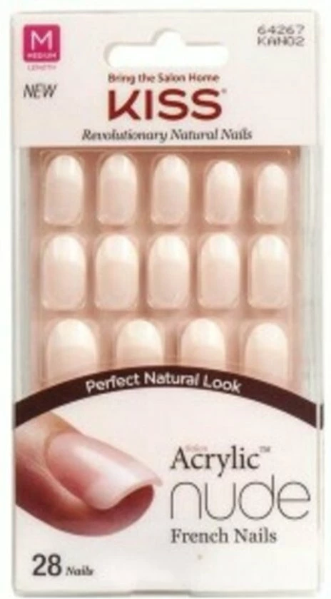 Kiss My Face - Salon Acrylic French Nude Nails 64267 ( 28 Ks ) - Acrylic Nails French Manicure For A Natural Look 3 Kiss My Face - Salon Acrylic French Nude Nails 64267 ( 28 Ks ) - Acrylic Nails French Manicure For A Natural Look - Afbeelding 3