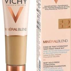 Vichy Min Ralblend Foundation - 12 Sienna - 30ML - Natuurlijke Dekking -L’Oréal Paris SHOP 475x840