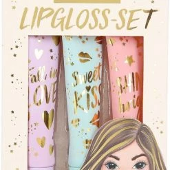 Topmodel Lipgloss Meisjes 8 Ml 8 X 11,7 Cm Paars 3-delig