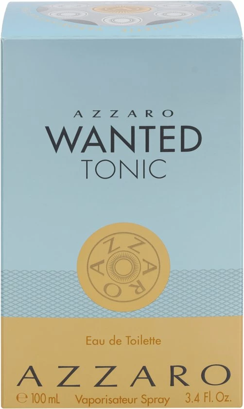 Azzaro Wanted Tonic - 100 Ml - Eau De Toilette Spray - Herenparfum 3 Azzaro Wanted Tonic - 100 Ml - Eau De Toilette Spray - Herenparfum - Afbeelding 3