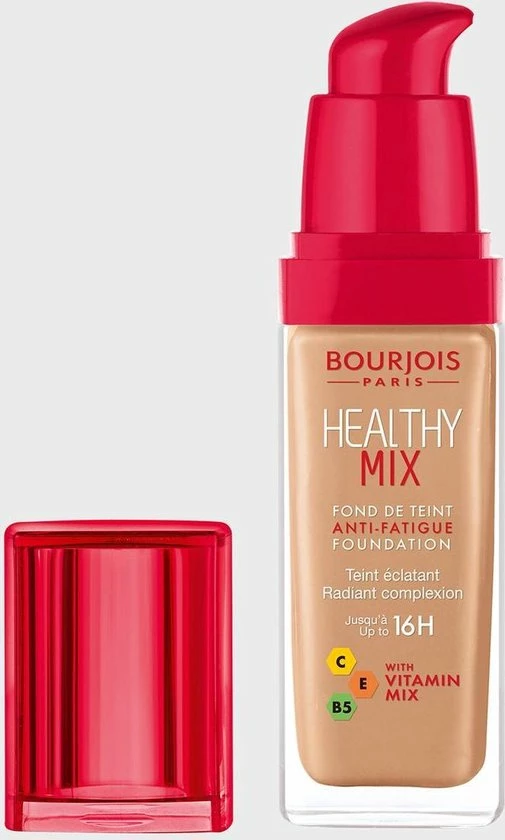 Bourjois Healthy Mix Foundation - 55 Dark Beige 5 Bourjois Healthy Mix Foundation - 55 Dark Beige - Afbeelding 5