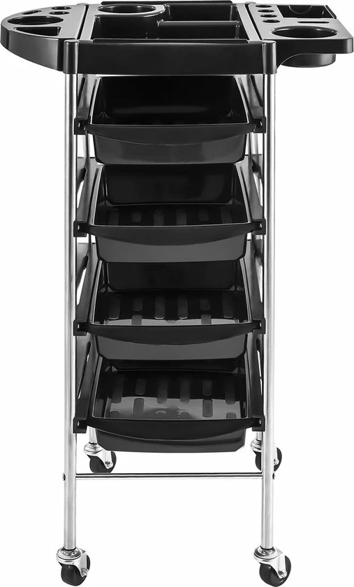 Physa Kapsalon - Trolley Met 4 Laden 1 Physa Kapsalon - Trolley Met 4 Laden