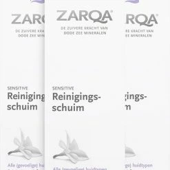 3x Zarqa Reinigingsschuim Sensitive 150 Ml