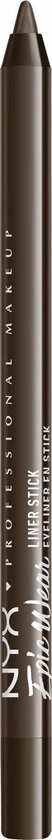 NYX Professional Makeup Epic Wear Liner Sticks - EWLS07 Deepest Brown - Oogpotlood - 1,21 Gr 2 NYX Professional Makeup Epic Wear Liner Sticks - EWLS07 Deepest Brown - Oogpotlood - 1,21 Gr - Afbeelding 2