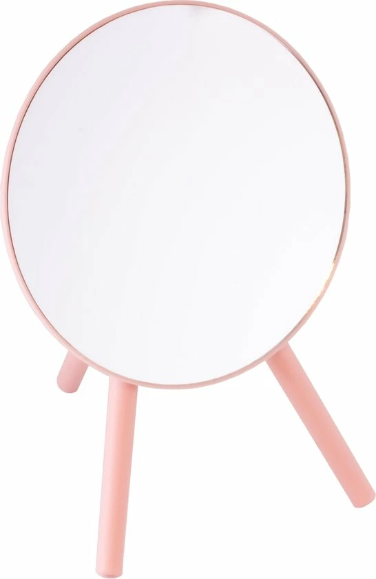 Merkloos Make-up Spiegel - Cosmetica Spiegel - Scheerspiegel - Draagbare Spiegel - Vergrotend - Inklapbaar - Roze 1 Merkloos Make-up Spiegel - Cosmetica Spiegel - Scheerspiegel - Draagbare Spiegel - Vergrotend - Inklapbaar - Roze