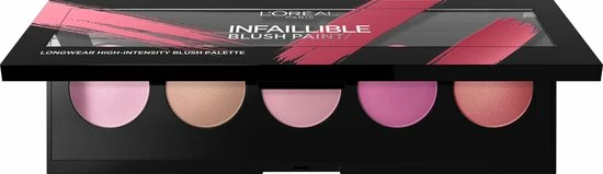 L?Or?al Paris L'Or Al Paris Infaillible Blush Paint - 01 Pink - Blush Palet 2 L?Or?al Paris L'Or Al Paris Infaillible Blush Paint - 01 Pink - Blush Palet - Afbeelding 2