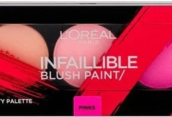 L?Or?al Paris L'Or Al Paris Infaillible Blush Paint - 01 Pink - Blush Palet 7 L?Or?al Paris L'Or Al Paris Infaillible Blush Paint - 01 Pink - Blush Palet -L’Oréal Paris SHOP 550x168