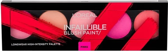 L?Or?al Paris L'Or Al Paris Infaillible Blush Paint - 01 Pink - Blush Palet 4 L?Or?al Paris L'Or Al Paris Infaillible Blush Paint - 01 Pink - Blush Palet - Afbeelding 4