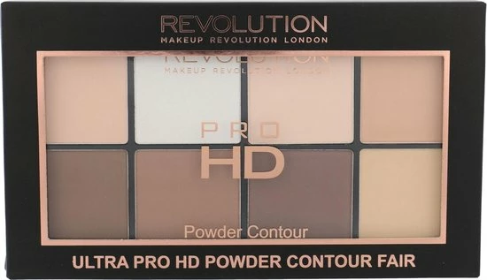 Makeup Revolution Pro HD Powder Contouring Palette - Fair 3 Makeup Revolution Pro HD Powder Contouring Palette - Fair - Afbeelding 3