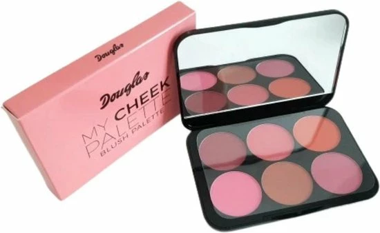 Douglas My Cheek Pallet - Blush - Roze - Natuurlijk Ogende Rouge 1 Douglas My Cheek Pallet - Blush - Roze - Natuurlijk Ogende Rouge