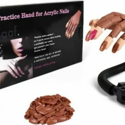 Saaf Oefenhand Nagels - Nailtrainer - Inclusief 100 Nageltips En Tafelklem - Nagel Hand Manicure -L’Oréal Paris SHOP 550x345 5