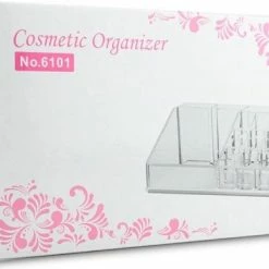 Merkloos Decopatent Make Up Organizer Met 16 Vakken - Makeup Organizer Transparant - Sieraden - Make-up - Cosmetica - Tafel - Opbergdoos -L’Oréal Paris SHOP 550x367 3