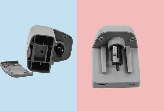 Discountershop Elektrische Puntenslijper Potloodslijper 4xAA Batterijen 2 Discountershop Elektrische Puntenslijper Potloodslijper 4xAA Batterijen - Afbeelding 2