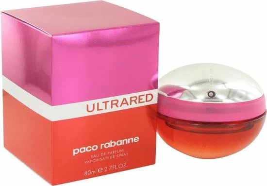 Paco Rabanne Ultrared - 80 Ml - Eau De Parfum Spray - Damesparfum 9 Paco Rabanne Ultrared - 80 Ml - Eau De Parfum Spray - Damesparfum - Afbeelding 9