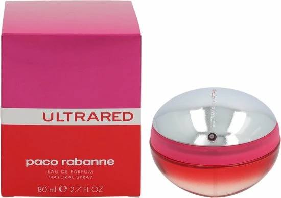 Paco Rabanne Ultrared - 80 Ml - Eau De Parfum Spray - Damesparfum 3 Paco Rabanne Ultrared - 80 Ml - Eau De Parfum Spray - Damesparfum - Afbeelding 3