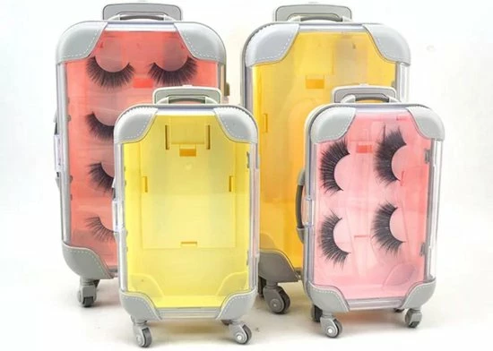 Fatalbeauty Make-Up Organizer - Opbergdoos - Cosmetica - Make-up Koffer - Valse Wimpers - Mini Bagage- NepWimpers - Trolley - Multifunctioneel - Met Wieltjes - Roze 1 Fatalbeauty Make-Up Organizer - Opbergdoos - Cosmetica - Make-up Koffer - Valse Wimpers - Mini Bagage- NepWimpers - Trolley - Multifunctioneel - Met Wieltjes - Roze