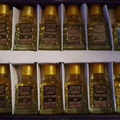 Hanky Parfumolie Opium Geschenkset - Set 12 Flesjes á 10ml