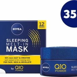 NIVEA Q10Power Sleeping Melt-in Masker - 50 Ml