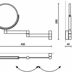 ZACK Make-up Spiegel Linea (Bath-Living) -L’Oréal Paris SHOP 550x423