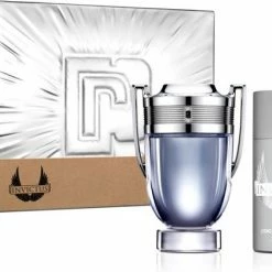 Geurengeschenkset - Paco Rabanne Invictus - Eau De Toilete Vaporizador 100 Ml + Desodorante Vaporizador 150 Ml -L’Oréal Paris SHOP 550x426 2