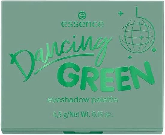 Essence Cosmetics Oogschaduwpalette Dancing Green, 4,5 G 3 Essence Cosmetics Oogschaduwpalette Dancing Green, 4,5 G - Afbeelding 3