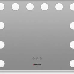 Humanas Wit HS-HM02 Hollywood XXL Spiegel Met Verlichting Make Up Spiegel Met Led Lampen Visagie Dimbaar / 3 Lichtstanden Scheerspiegel -L’Oréal Paris SHOP 550x457 4