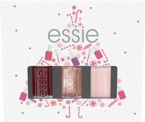 Essie Gifts By Bordeaux Trio Mini Giftset - Grijs, Goud & Roze - Glanzende Nagellak - 3 X 5 Ml 7 Essie Gifts By Bordeaux Trio Mini Giftset - Grijs, Goud & Roze - Glanzende Nagellak - 3 X 5 Ml - Afbeelding 7