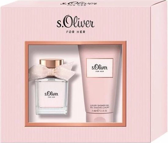S.Oliver S. Oliver For Her - Geschenkset - Eau De Toilette 30 Ml + Douchegel 75 Ml 1 S.Oliver S. Oliver For Her - Geschenkset - Eau De Toilette 30 Ml + Douchegel 75 Ml