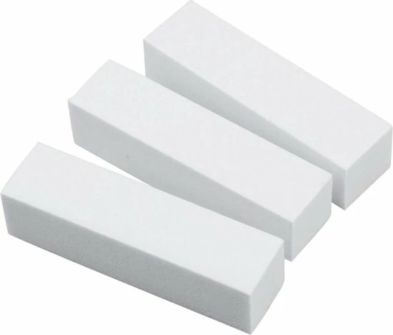 GUAP?? GUAP - Nagelvijl / Blokvijl Wit - Nagel Voorbereiding & Polijsten - High Quality - 3 Stuks 1 GUAP?? GUAP - Nagelvijl / Blokvijl Wit - Nagel Voorbereiding & Polijsten - High Quality - 3 Stuks