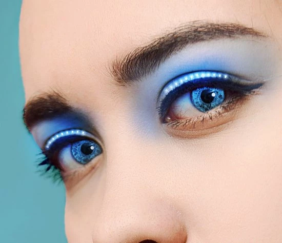 Salvaro LED Wimpers Light Blauw 1 Salvaro LED Wimpers Light Blauw