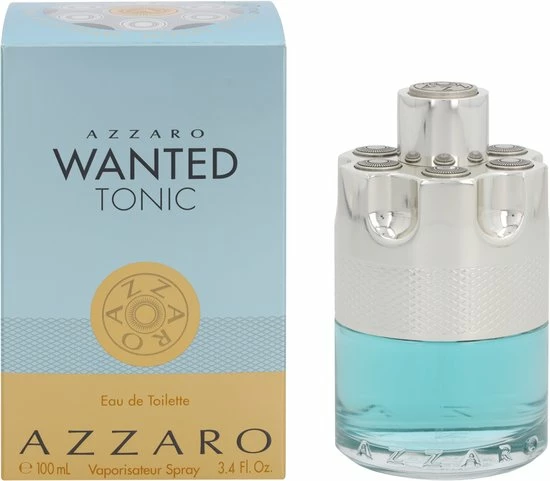 Azzaro Wanted Tonic - 100 Ml - Eau De Toilette Spray - Herenparfum 4 Azzaro Wanted Tonic - 100 Ml - Eau De Toilette Spray - Herenparfum - Afbeelding 4