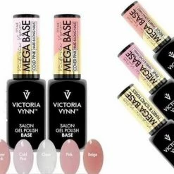 VICTORIA VYNN? Rubber Base - Victoria Vynn Gel Polish Mega Base - Hard & Long Nails - CLEAR 8 Ml. -L’Oréal Paris SHOP 550x487 1