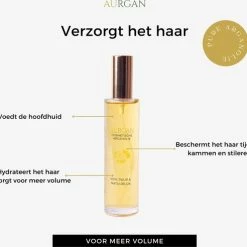 Aurgan.nl Arganolie - 100 Ml - Koudgeperst - 100% Puur En Biologisch - Argan Olie - Herstelt En Voedt De Huid, Haar, Gezicht En Nagels -L’Oréal Paris SHOP 550x492 4
