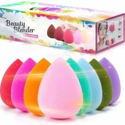 Premium Commerce Beauty Blender - Make-up Sponsjes - Spons - 8 Stuks - Zacht & Perfecte Vorm!