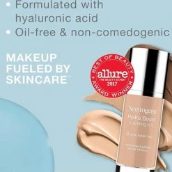 Neutrogena Hydro Boost Hydrating Tint - #Nude 40 - Hyaluronic Acid - Moisturizes & Plumps Skin For 24 Hours - 30ml -L’Oréal Paris SHOP 550x498 5