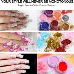 Royala Acrylnagels Starterspakket - Acryl Nagels Starter Kit Set - 500 Clear French Tips - Plaknagels - Nagellijm - 15x Nailart Penselen -Kunstnagels - Tip Guides - Starter - Neon Poeder - Cleanser - Nail Wipes - Acryl Poeder - Acryl Vloeistof -L’Oréal Paris SHOP 550x501 3