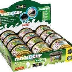 Lampa Magic Cup Autoparfum Geurblikjes Natura 12 Stuks (zelfde Als California Scents Alleen Geur Anders )